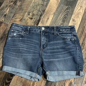 Time and Tru Indigo Jean Shorts